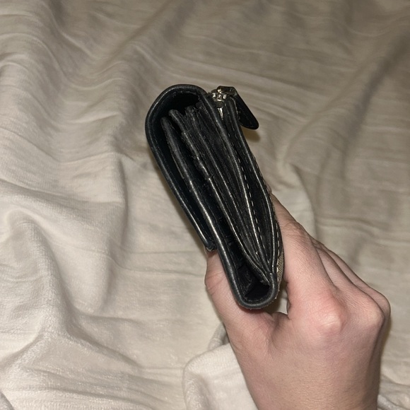 Coach Black & Brown Wallet Clutch - Picture 12 of 17